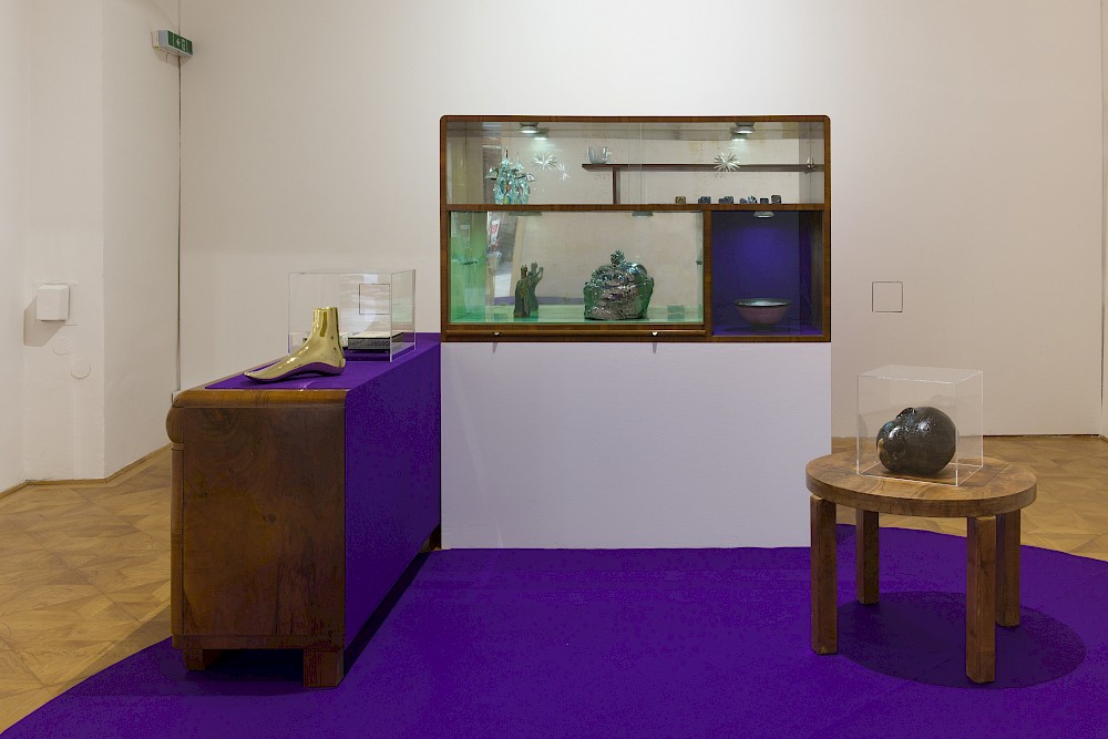 Installationsansicht Pride and Prejudice, Art & Craft – A Love Story