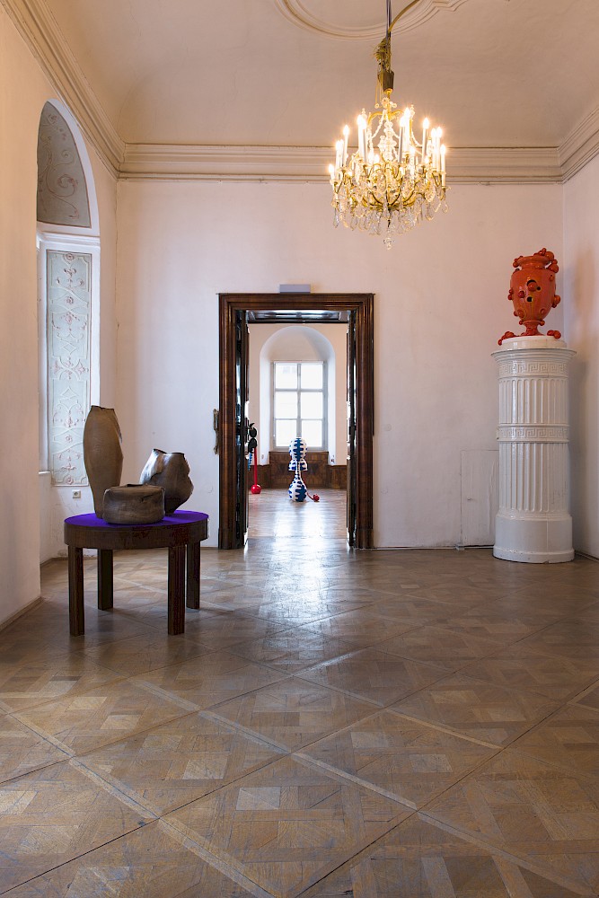 Installationsansicht Pride and Prejudice, Art & Craft – A Love Story