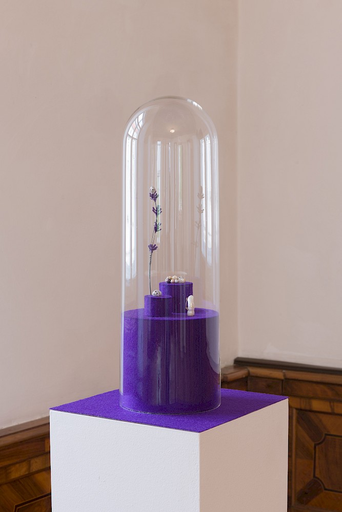 Installationsansicht Pride and Prejudice, Art & Craft – A Love Story