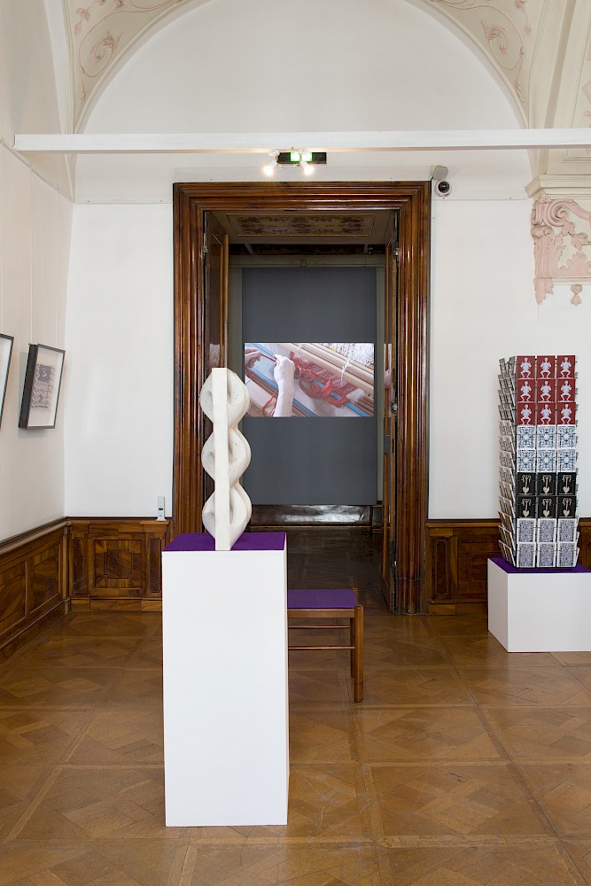 Installationsansicht Pride and Prejudice, Art & Craft – A Love Story