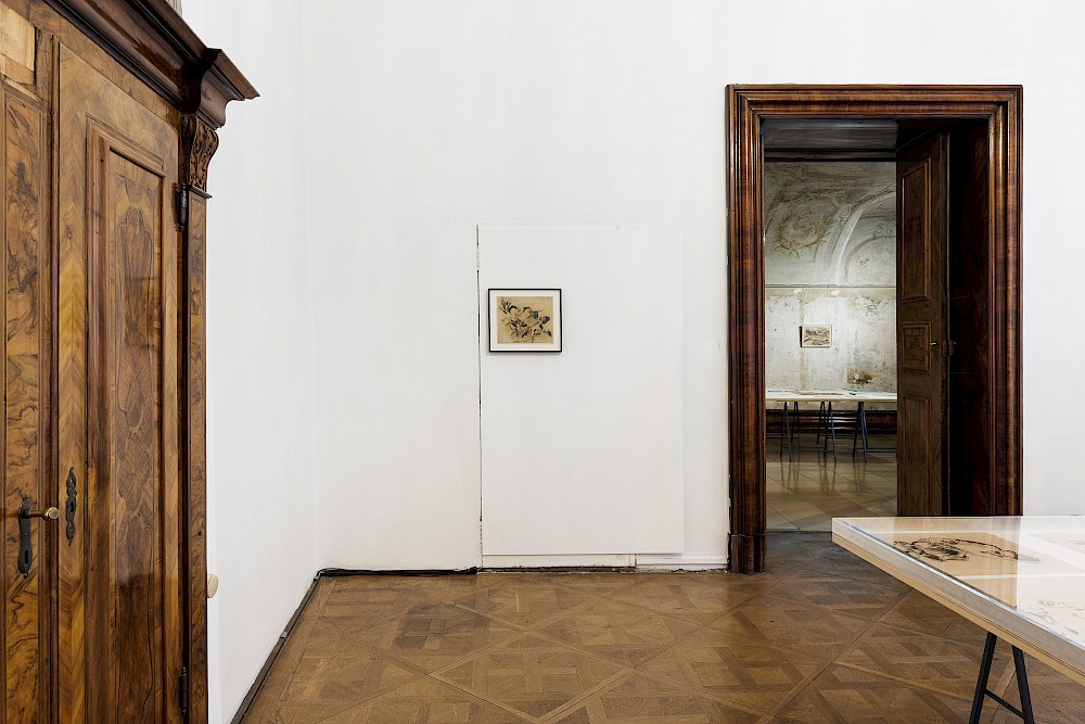 Ausstellungsansicht, Grafiken um 1920