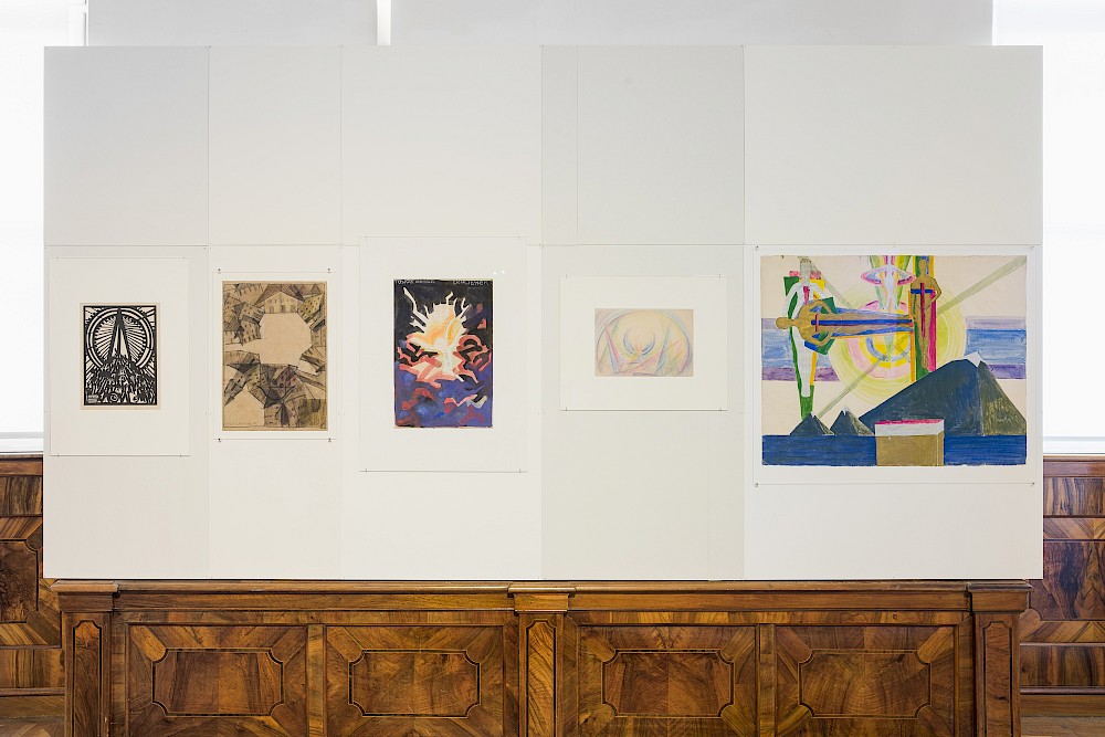 mit Arbeiten von Oskar Donau, Helene Gschliesser Cornaro, Paul Kirnig, Erich Mallina, u.a.