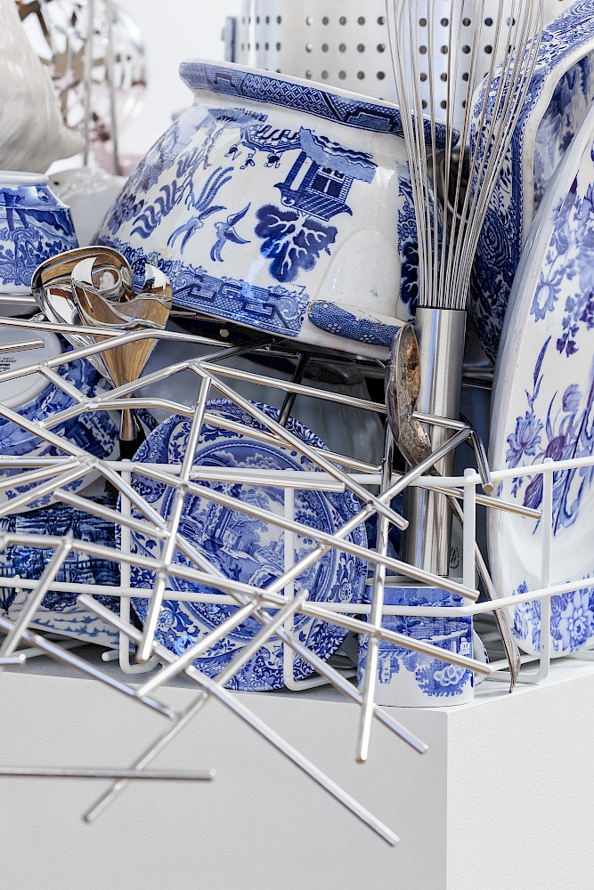 dishwashing sculpture #5 (detail)