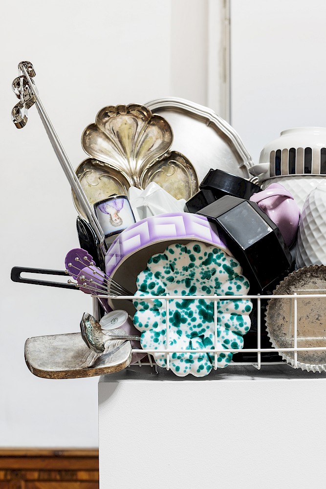 dishwashing sculpture #6 (detail)